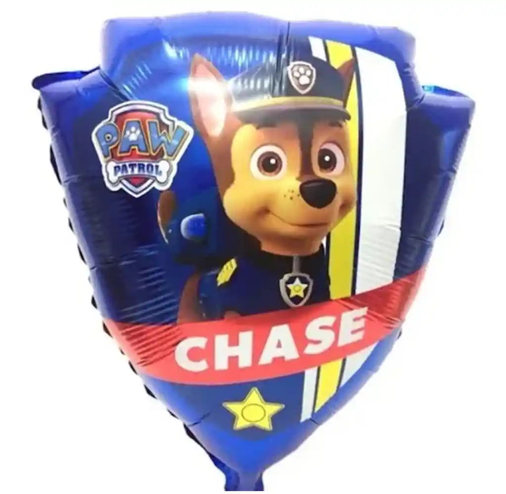 Globo Escudo Chase Y Marshall Patrulla Canina Paw Patrol