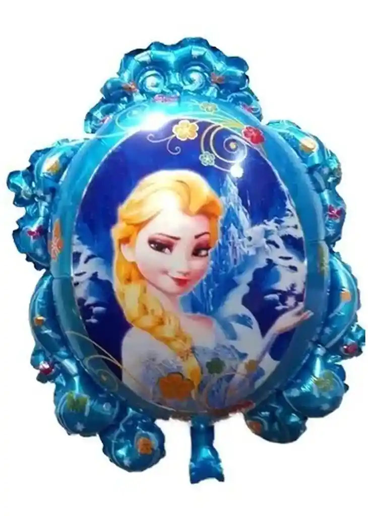 Globo Espejo Elsa Y Ana Frozen 64x50cm