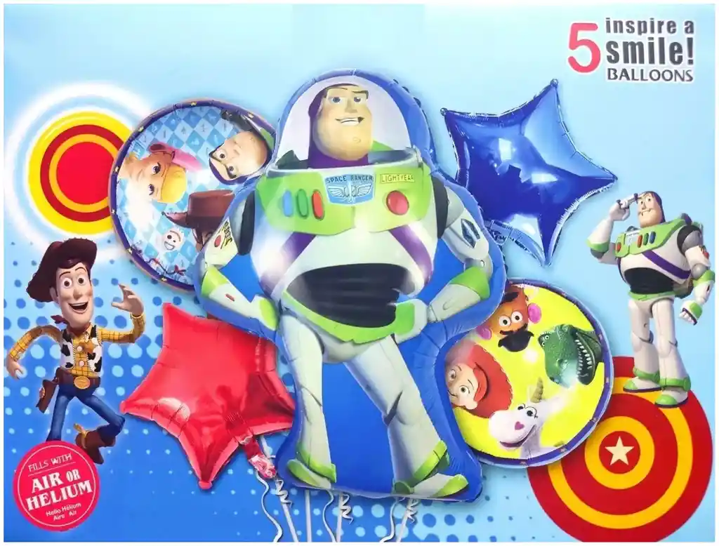 Globo Toy Story Buzz Lightyear Azul