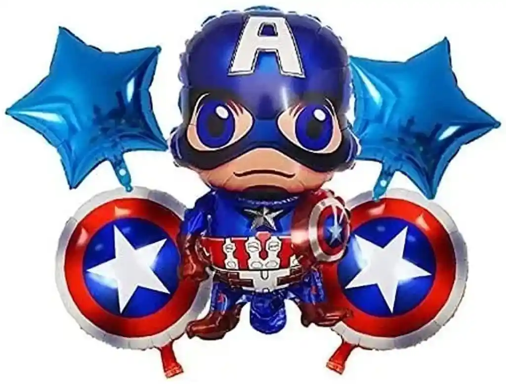 Globo Capitan America Avengers Heroe 67 X 47 Cm