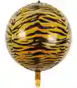 Globo Metalizado Orbit Animal Print Piel De Serpiente 55cm