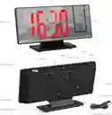 Reloj Despertador Digital Alarma Lcd Proyector Hora Espejo