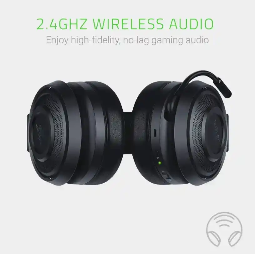 Audifonos Razer Nari Essential Gamer Inalambrico Para Pc Ps5 Ps4