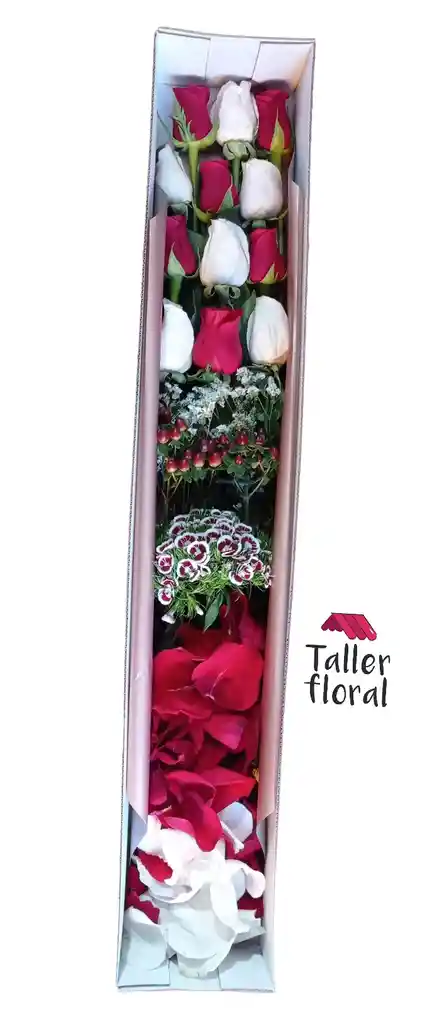 Caja De Rosas Mix