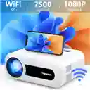 Mini Proyector Wifi Led Hd 1080p Hdmi Usb 6000 Lumens + Estuche