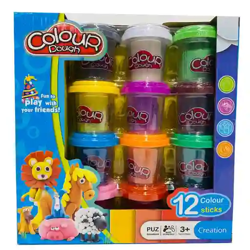 Colour Dough -12 Colores