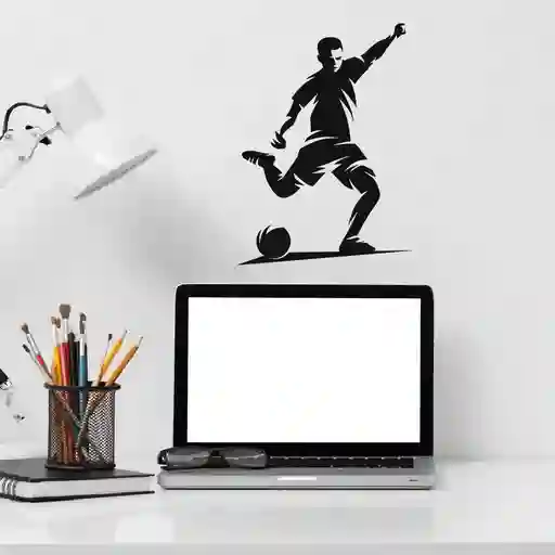 Vinilo Decorativo Futbolista