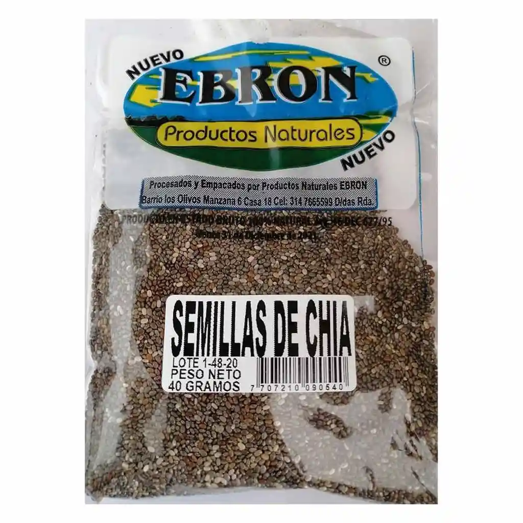 Semillas De Chia Ebron
