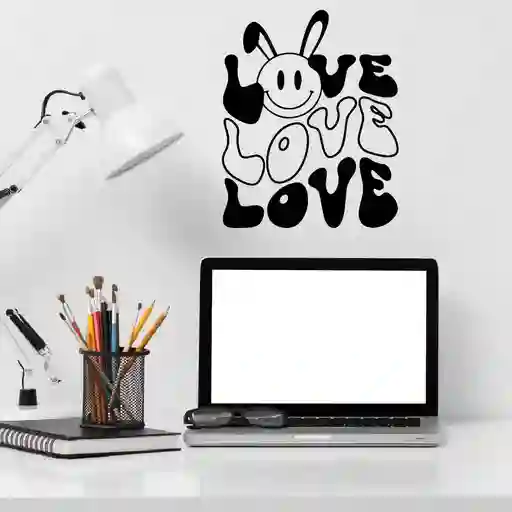 Vinilo Decorativo Love Love