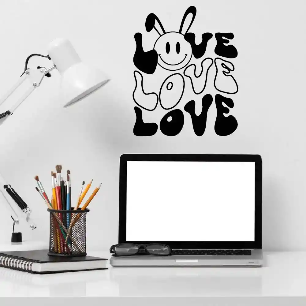 Vinilo Decorativo Love Love