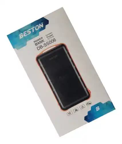 Beston Power Bank 20000mah Con Panel Solar