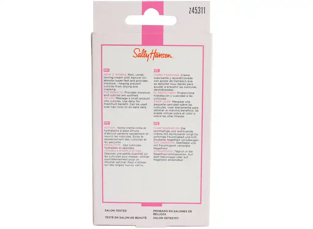 Sally Hansen Cutícula Crema