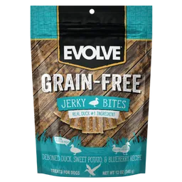 Snack Evolve Dog Grain Free Jerky Pato