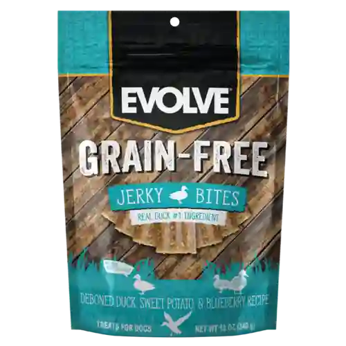 Snack Evolve Dog Grain Free Jerky Pato