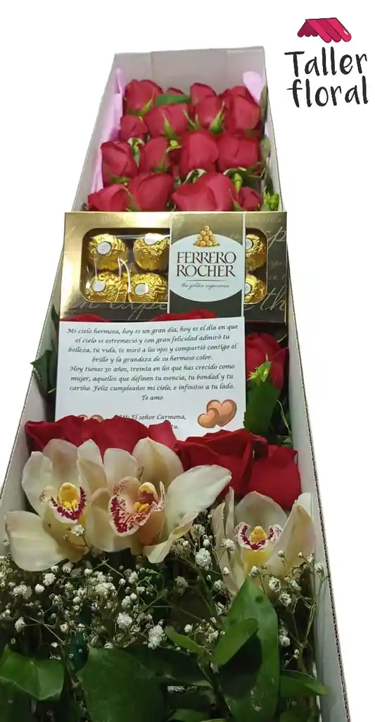 Caja De Rosas