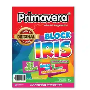 Block Iris Carta 35 Hj Primavera Premium