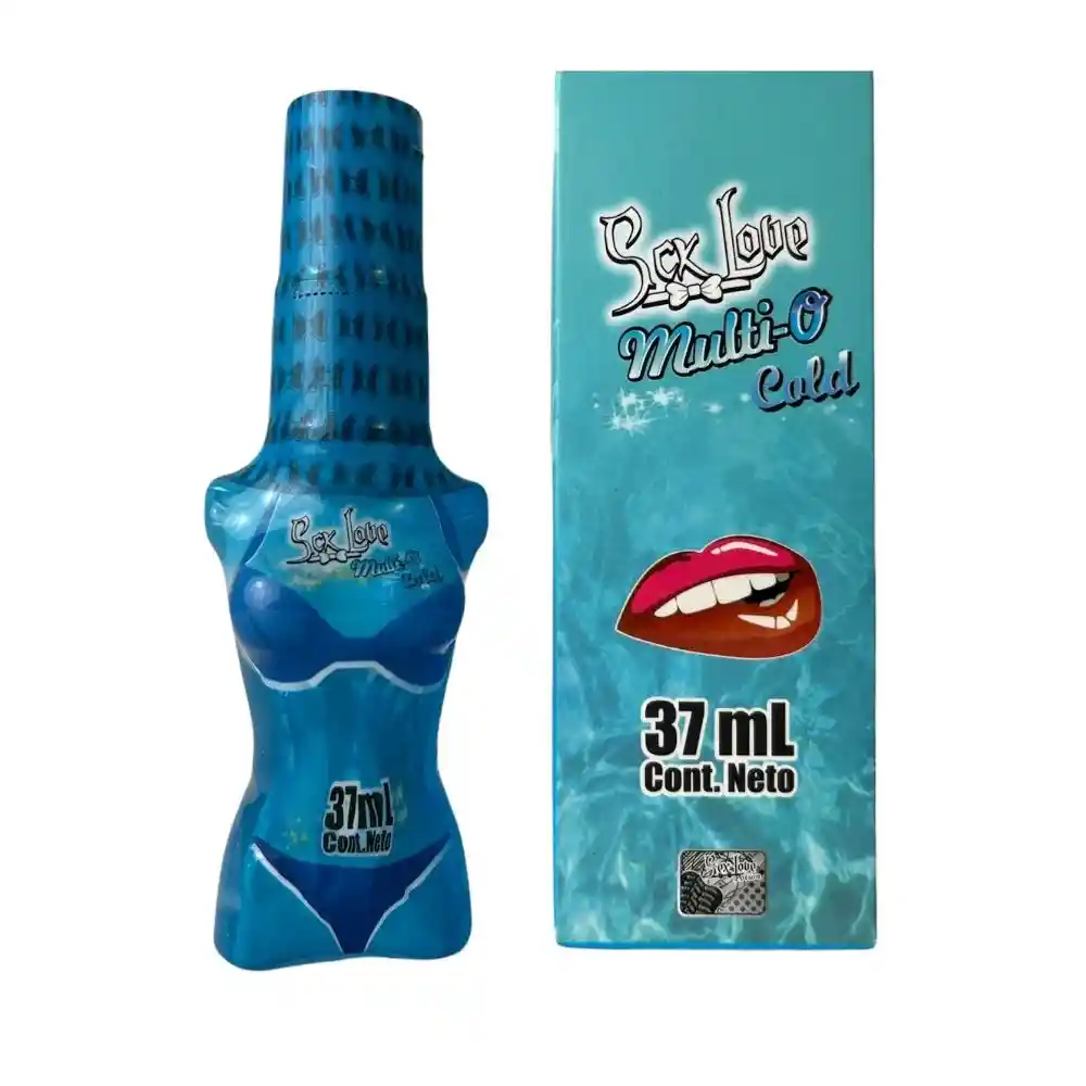 Lubricante Intimo Multiorgasmos Cold Mentolado 37ml