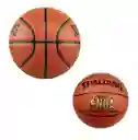 Balón Basketball Nba Spalding Baloncesto Gold #7 Cuero