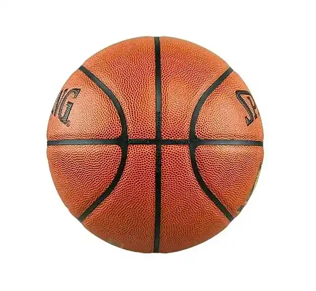 Balón Basketball Nba Spalding Baloncesto Gold #7 Cuero