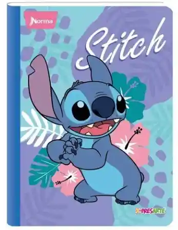 Cuaderno Stitch Norma Cosido 100 Hojas Cuadriculado