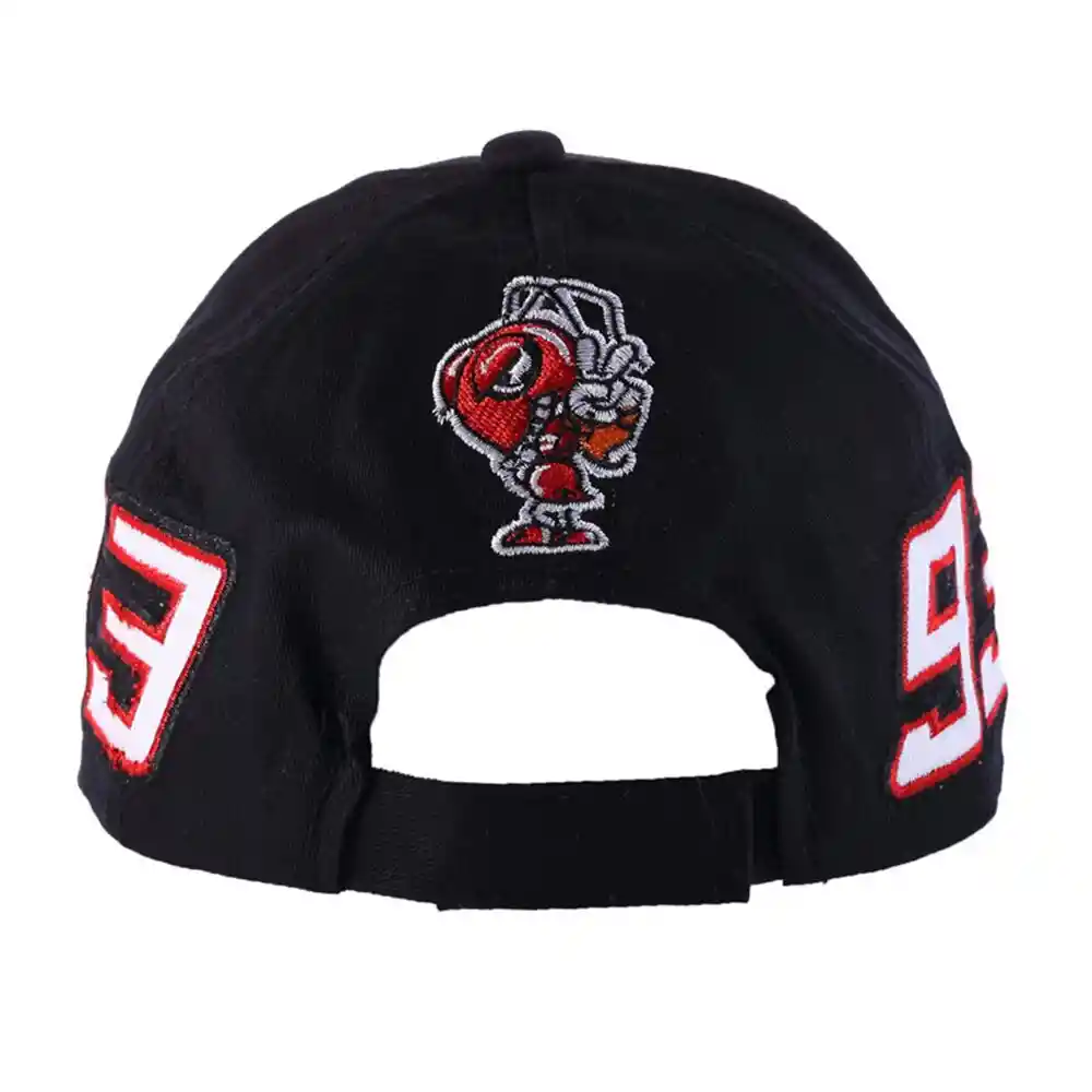 Gorra Marc Marquez 93 Negra