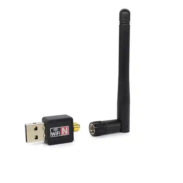 Adaptador De Red Wifi 150mb/s Alta Ganancia 1 Antena