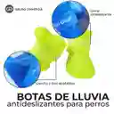 Set 4 Zapatos Botas Impermeables Para Perro Talla M Mediano