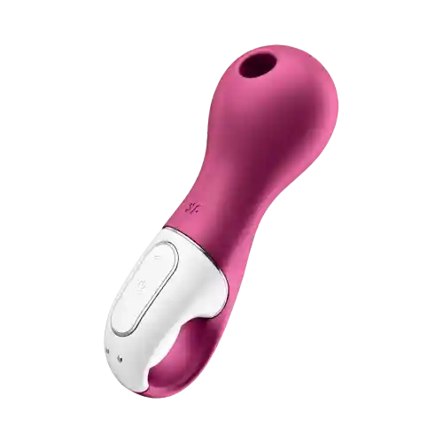 succionador de clitoris con vibracion SATISFYER lucky libra violeta