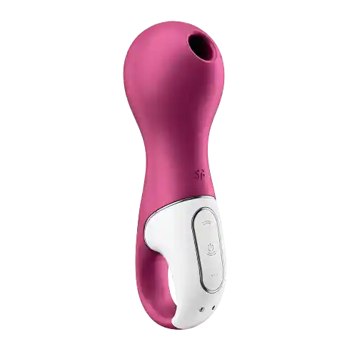 succionador de clitoris con vibracion SATISFYER lucky libra violeta