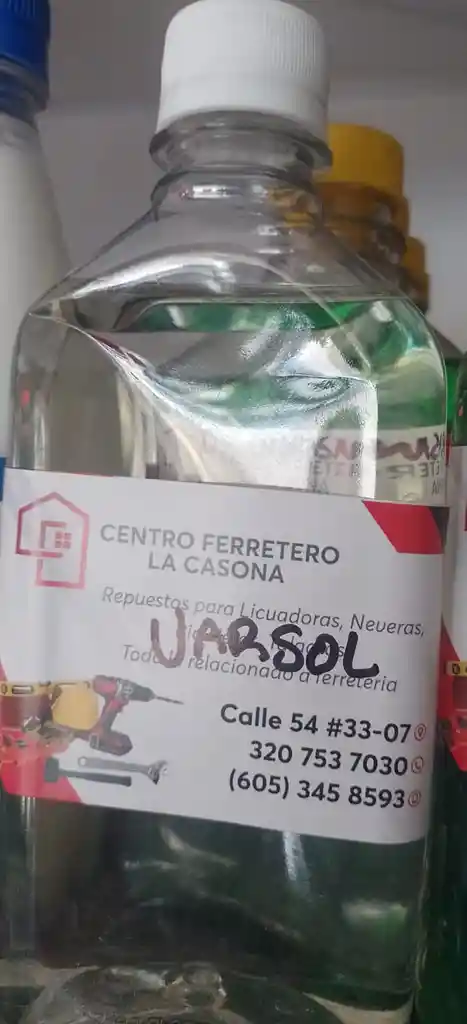 Varsol X Botella Pequeña