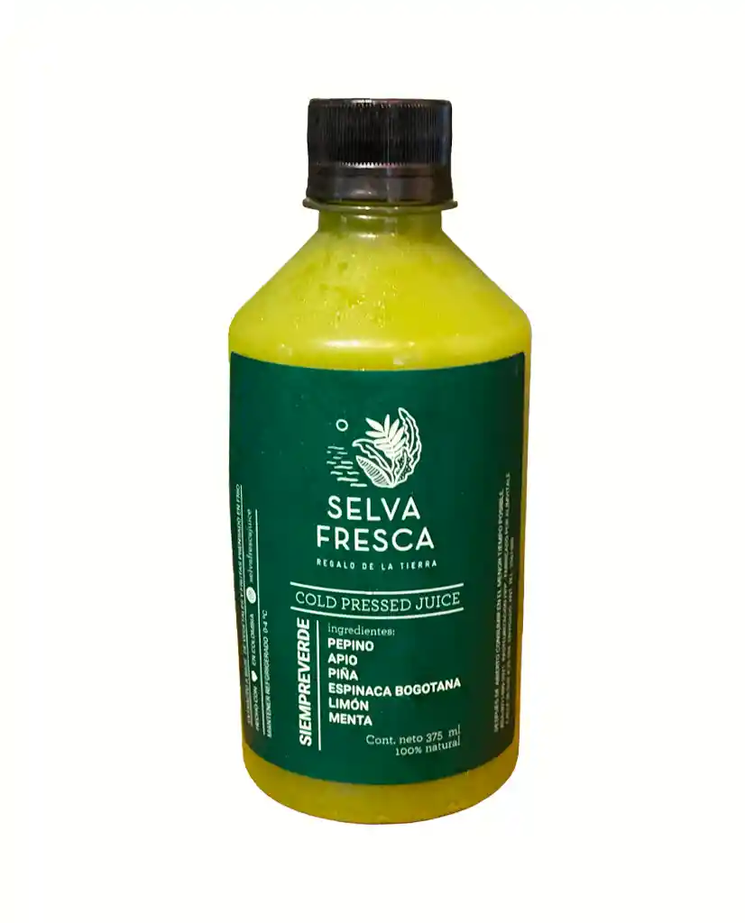 Zumo Siempre Verde Selva Fresca 375 Ml