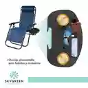 Silla Cama Plegable Asoleadora Jardín Exterior Piscina