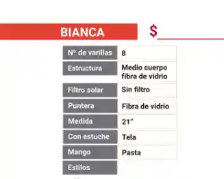 Sombrilla Paraguas Doble Automática Yumar Bianca