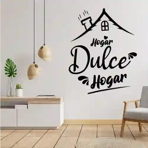 Vinilo Decorativo Hogar Dulce