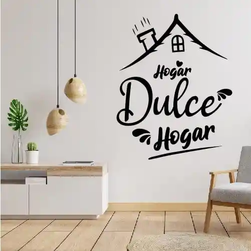 Vinilo Decorativo Hogar Dulce