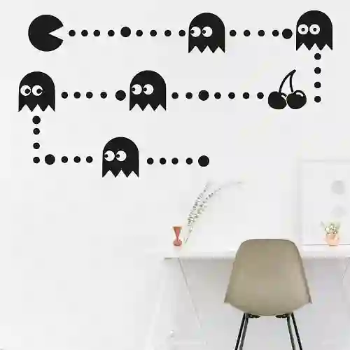 Vinilo Decorativo Pacman