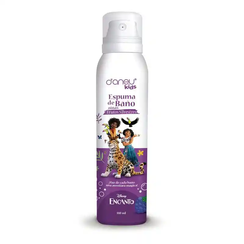 Daneu Espuma de Baño Niñas Encanto Frutos Silvestres