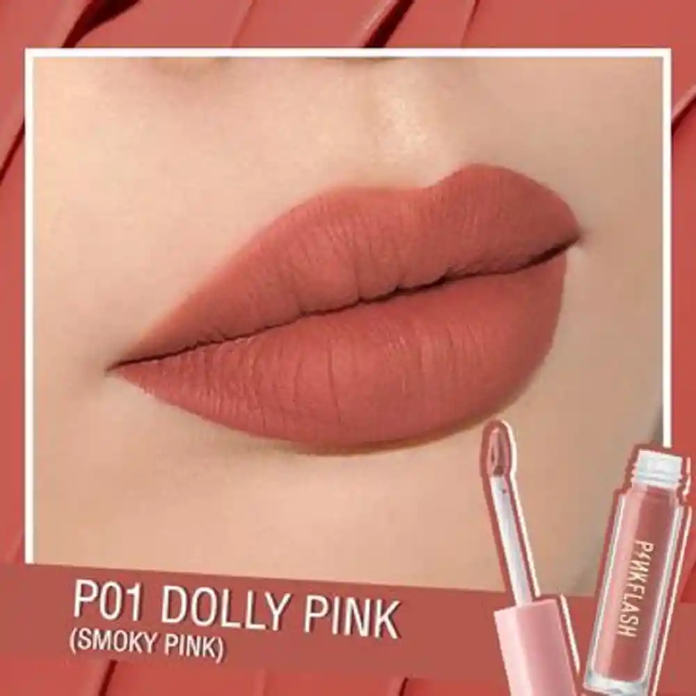 Labial Pink Flash Matte P01