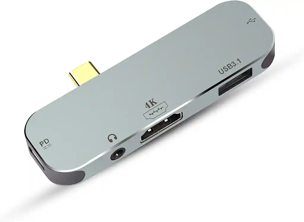 Adaptador Hub Usb C A Hdmi Multipuerto 4k