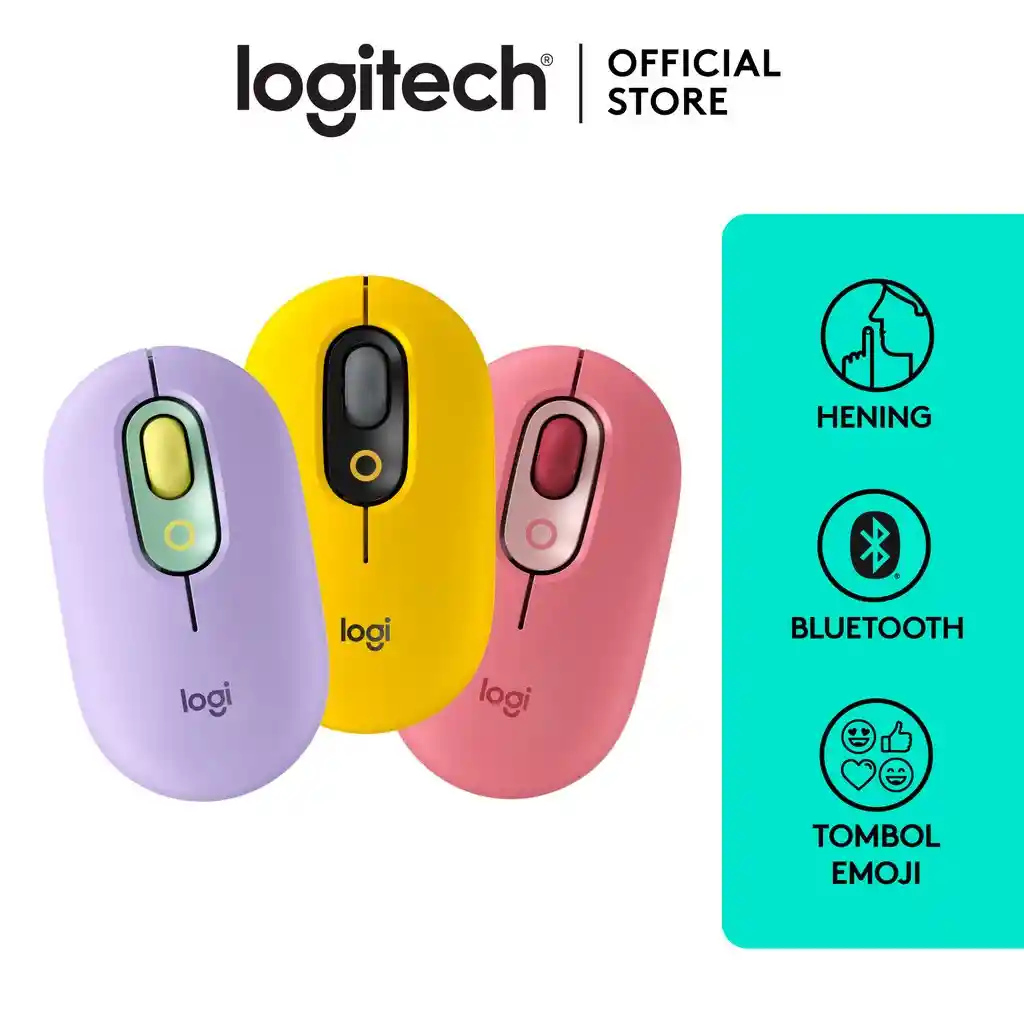 Mouse Bluetooth Logitech Pop