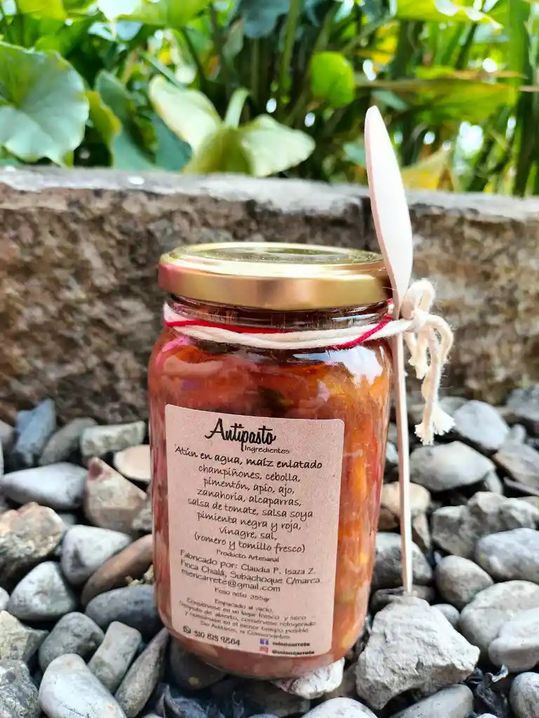 Mezcla De Verduras Con Atún (antipasto) 355 Grs