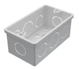 Caja Plástica 2x4 Blanca