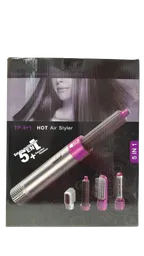 Cepillo Secador Vertical Voluminizador Cabello Salon 5 En 1