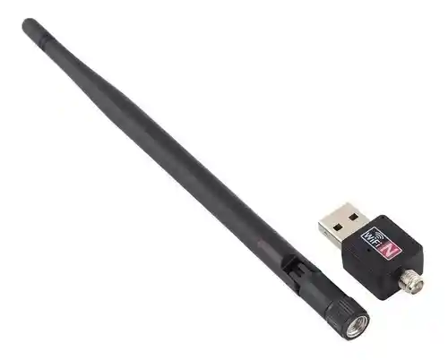 Adaptador Receptor Wifi Usb Inalambrico 1200 Mbps Con Antena