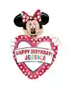 Globo De Minnie Mouse Personalizado