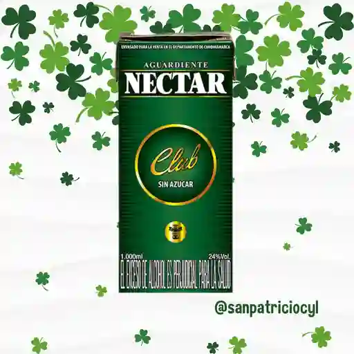 Agaguardiente Nectar Club Sin Azucar 			