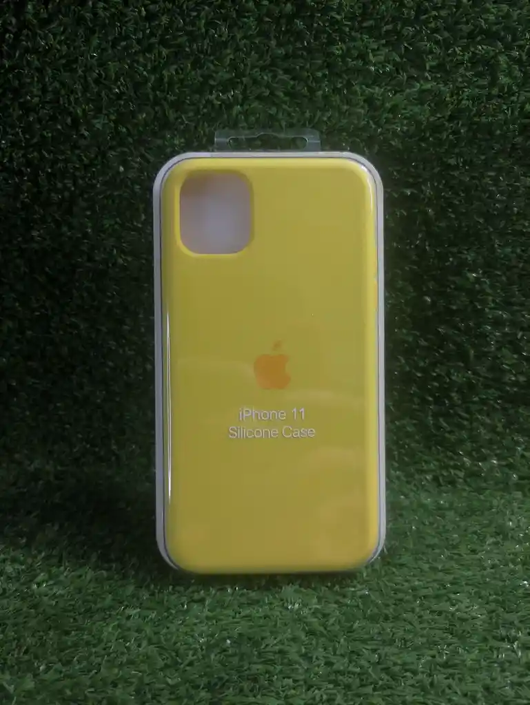 Iphone 11 | Forro Protector| Silicone Case | Amarillo | Iphone | Carcasa | Funda | Anti Humedad