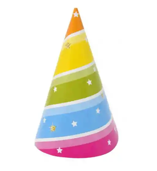 Gorro- Unicornio Party Hats - 8 Unidades