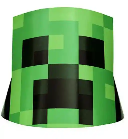 Gorros - Minecraft 8 Piezas