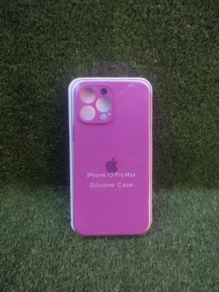 Iphone 13 Pro Max | Forro Protector| Silicone Case | Violeta | Iphone | Carcasa | Funda | Anti Humedad